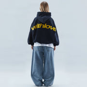 Hoodie Dames | Capuchon & Rugopdruk Statement