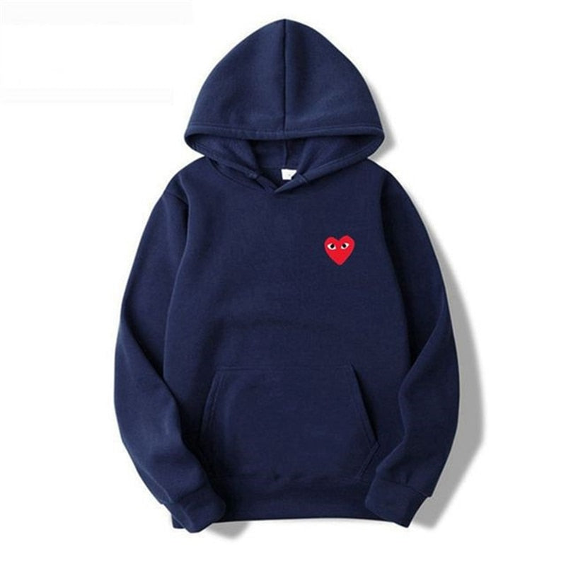 Hoodie Dames | Hartprint met Capuchon