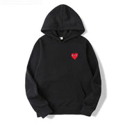 Hoodie Dames | Hartprint met Capuchon