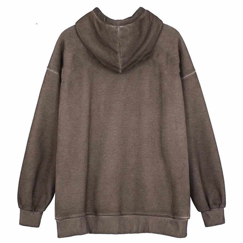 Hoodie Dames | Rits met Statementprint