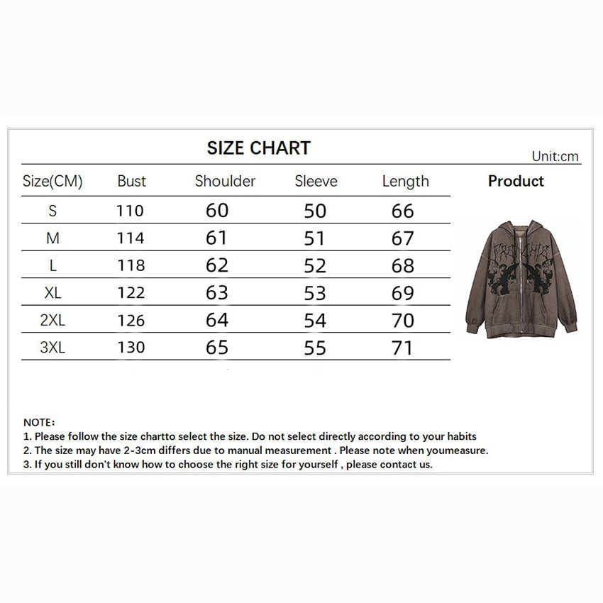 Hoodie Dames | Rits met Statementprint