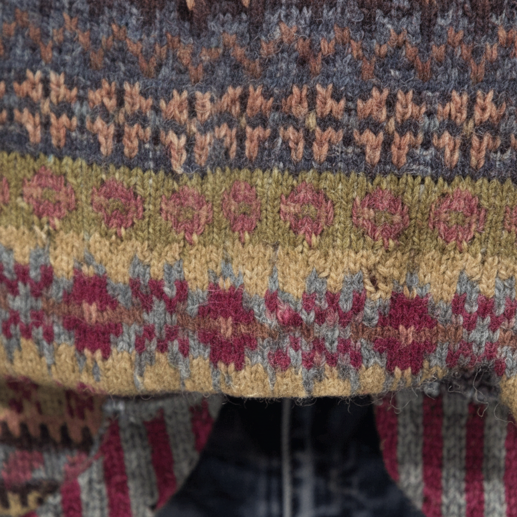Hoodie Dames | Vintage Patroon met Capuchon
