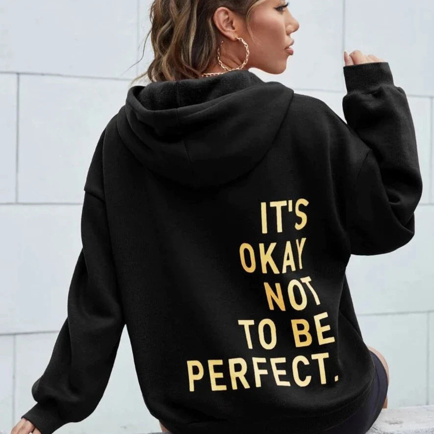Hoodie Dames | Zacht met Statementprint