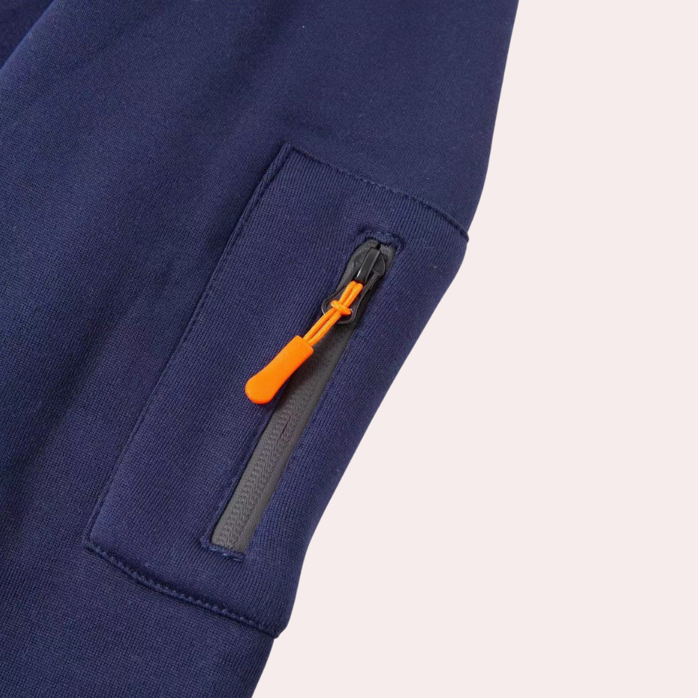 Hoodie Heren | Functioneel met Half-Zip