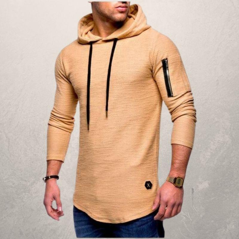 Hoodie Heren | Sportief met Mouwrits