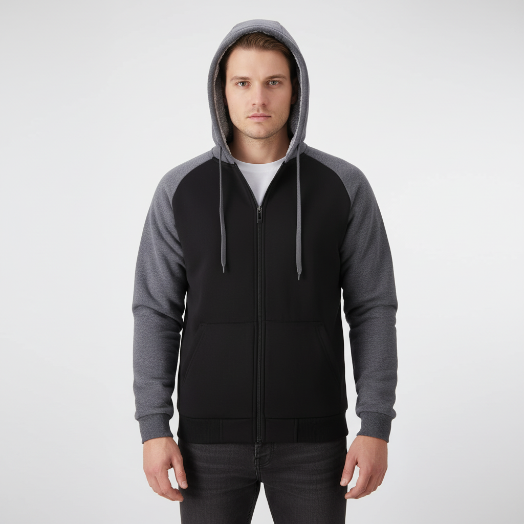 Hoodie Heren | Warm Gevoerd met Capuchon