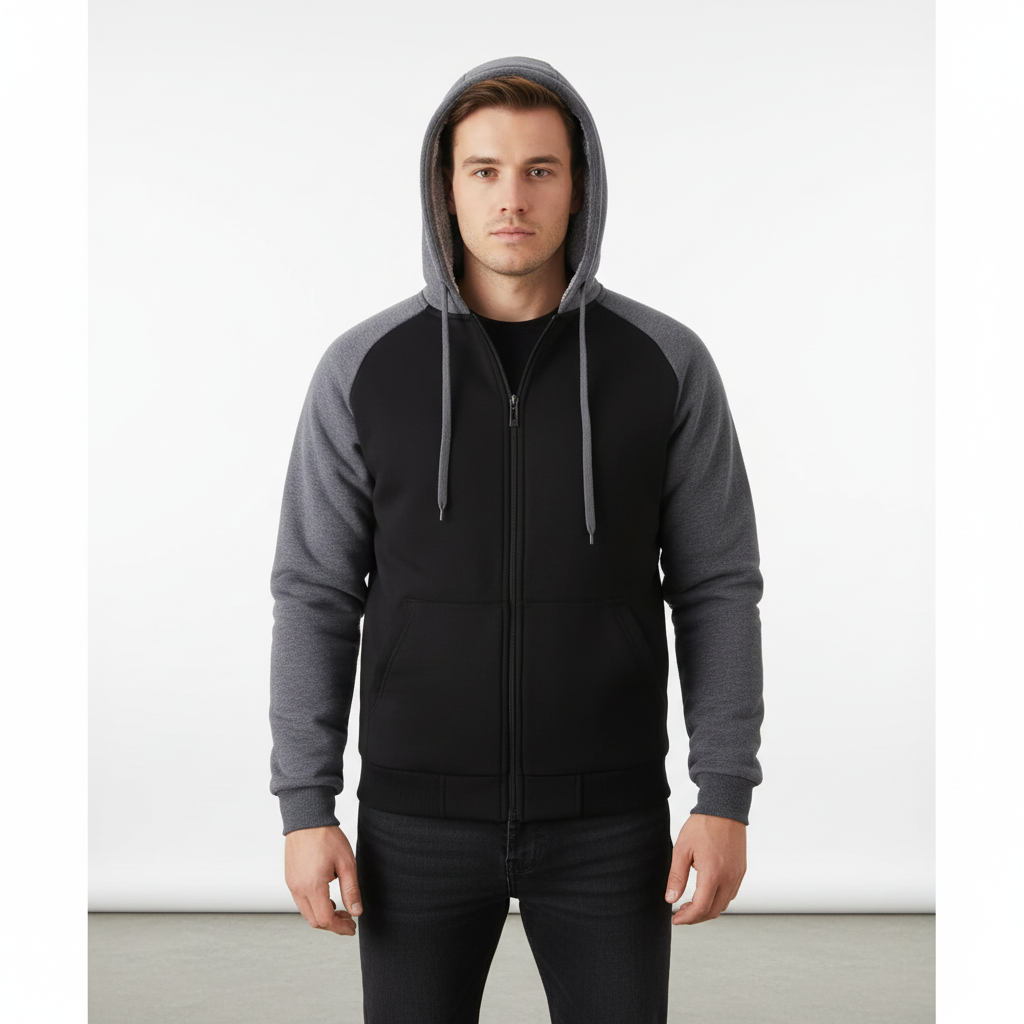 Hoodie Heren | Warm Gevoerd met Capuchon