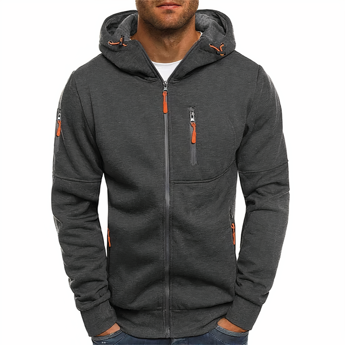 Hoodie Heren | Warm met Rits