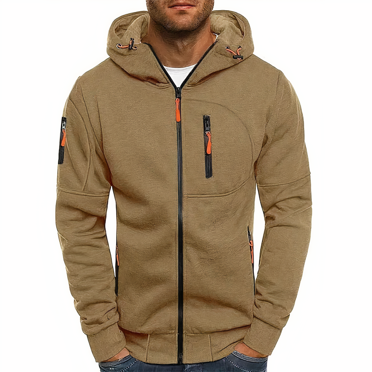 Hoodie Heren | Warm met Rits