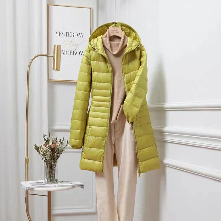 YVONNE – GEZELLIGE HOODED PUFFERJAS