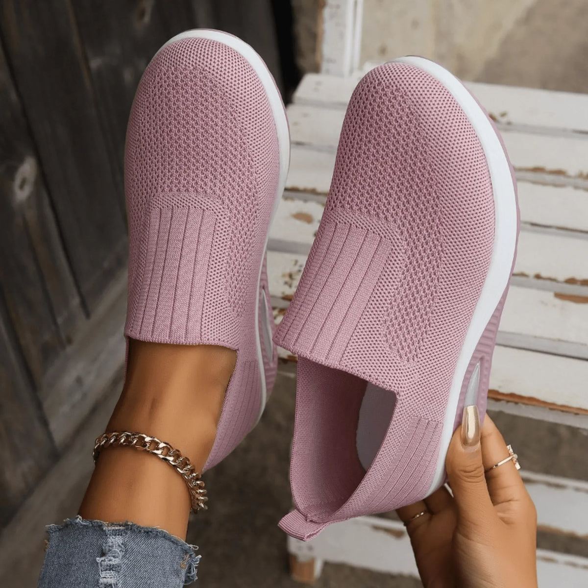 Instapsneaker Dames | Makkelijk Aan & Ademend Loopcomfort