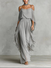 Isidra | Off-shoulder zwierige set
