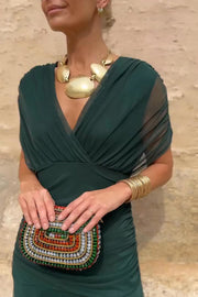Isla | Elegante maxi-jurk met V-hals