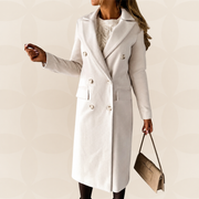 Jas Dames Lang | Winterse Warmte & Tijdloze Elegantie