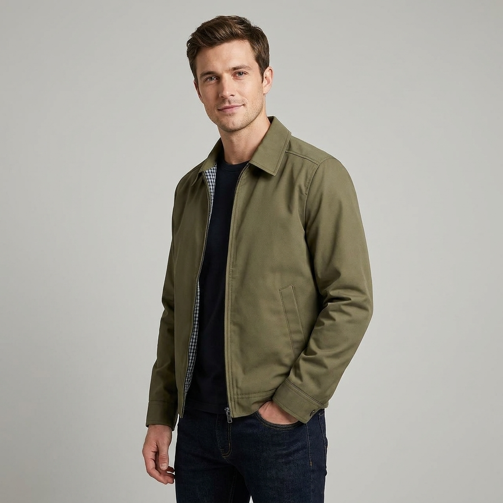 Jas Heren | Ritssluiting & Gestroomlijnd Comfort