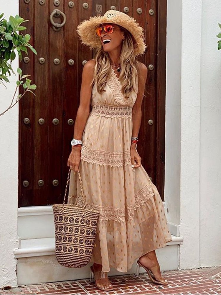 Joanna | Boho Maxikleed