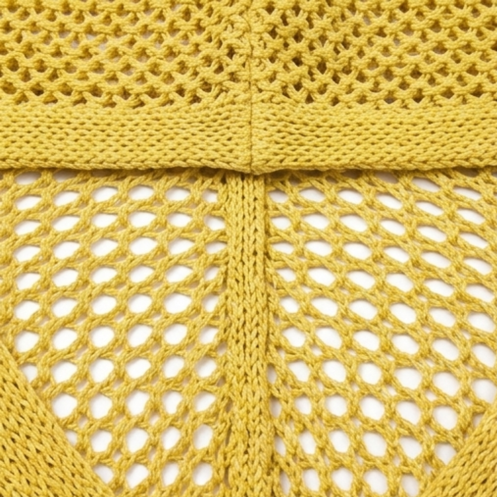 Delyne – Dames Open-Knit Hooded Pullover