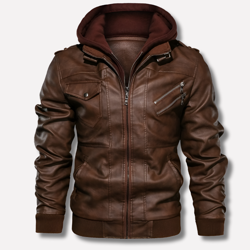 Heren Hoodie Jas met Meerdere Zakjes