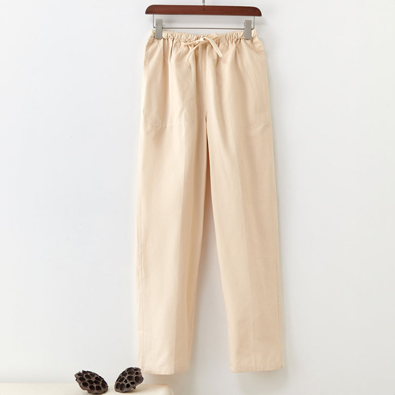 Kibo Katoenen Linnen Broek