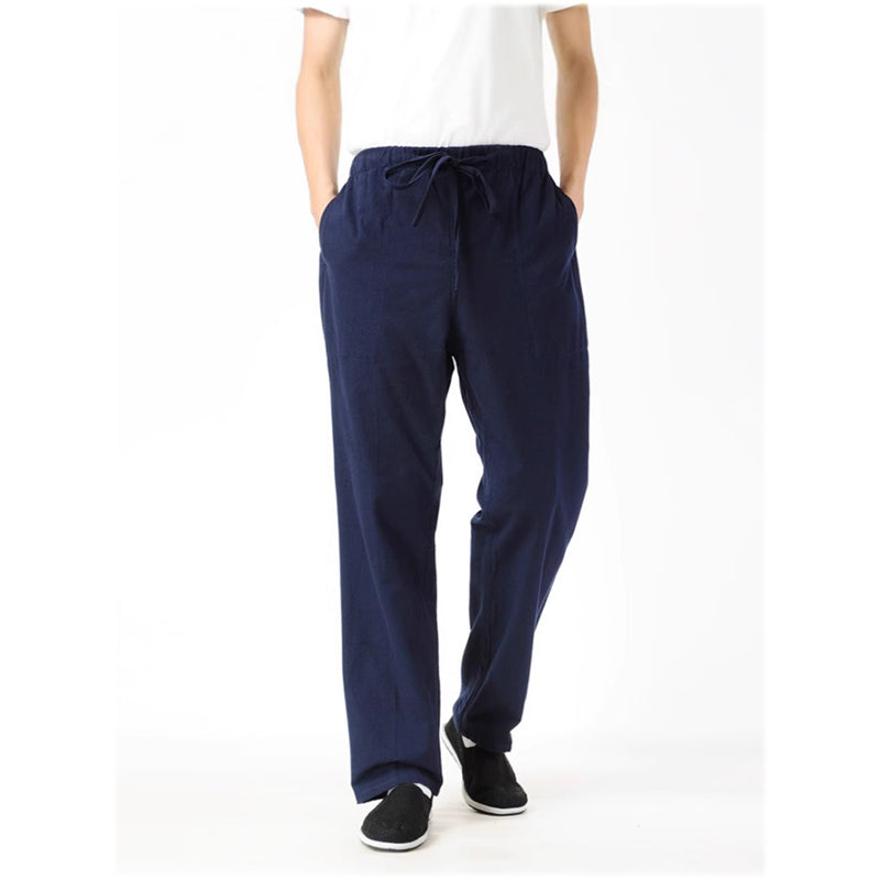 Kibo Katoenen Linnen Broek