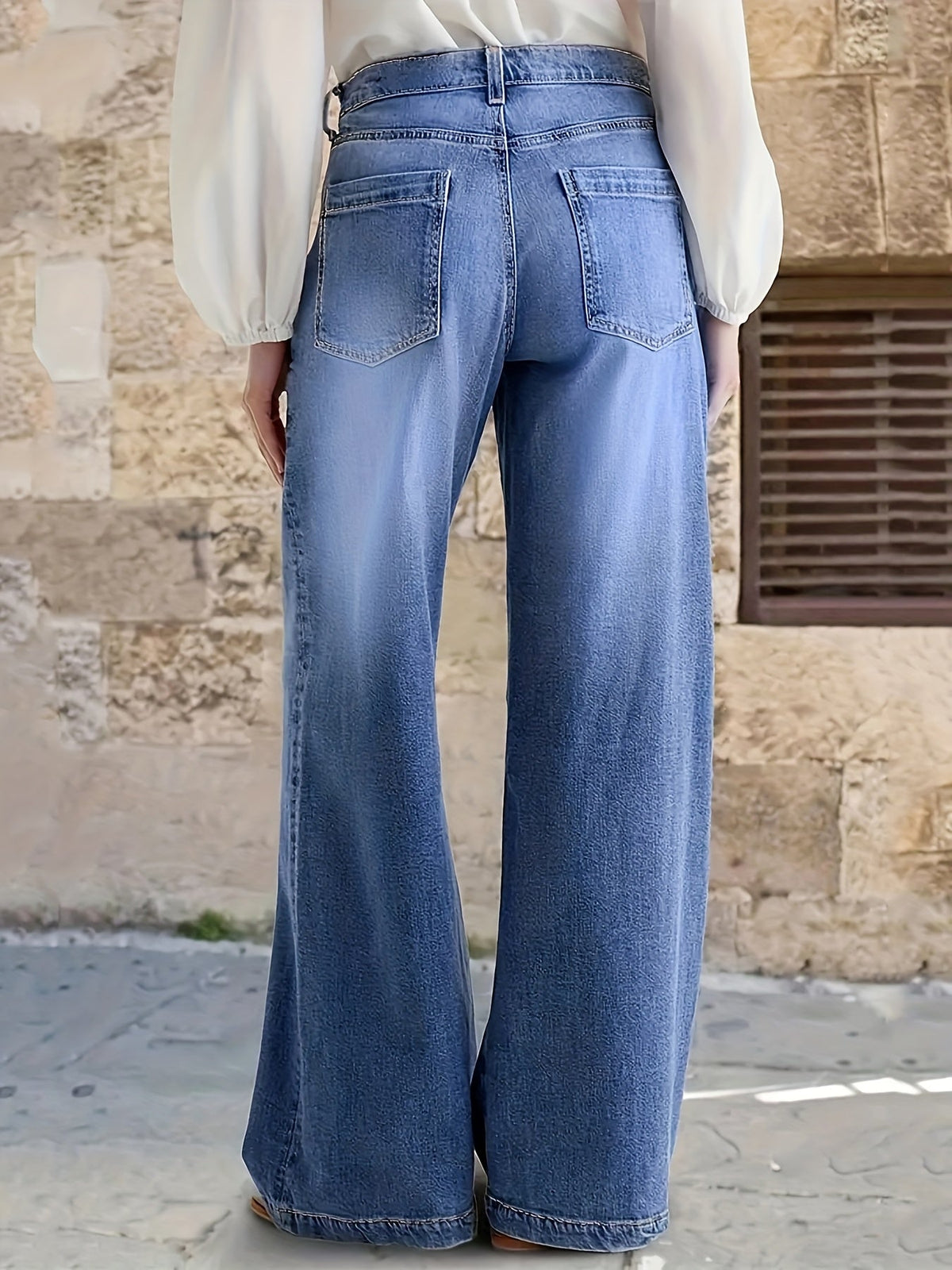 Lange Jeans Dames | Wijde Pijpen & Optimale Bewegingsvrijheid