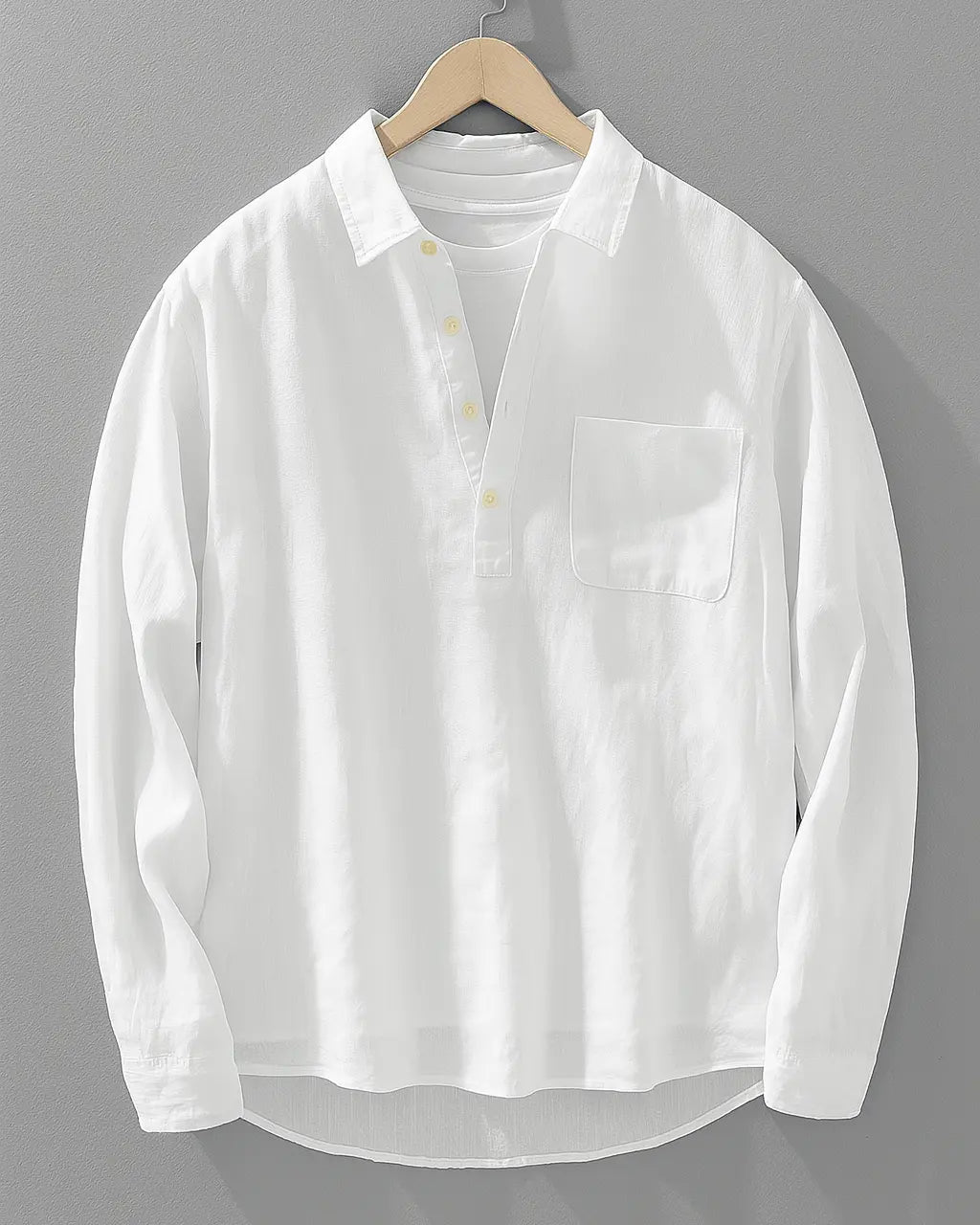 Lange Mouwen Polo Heren | Luchtig Zomercomfort & Instap-Gemak