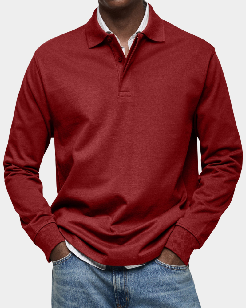 Lange Mouwen Polo Heren | Tijdloze Stijl & Comfort