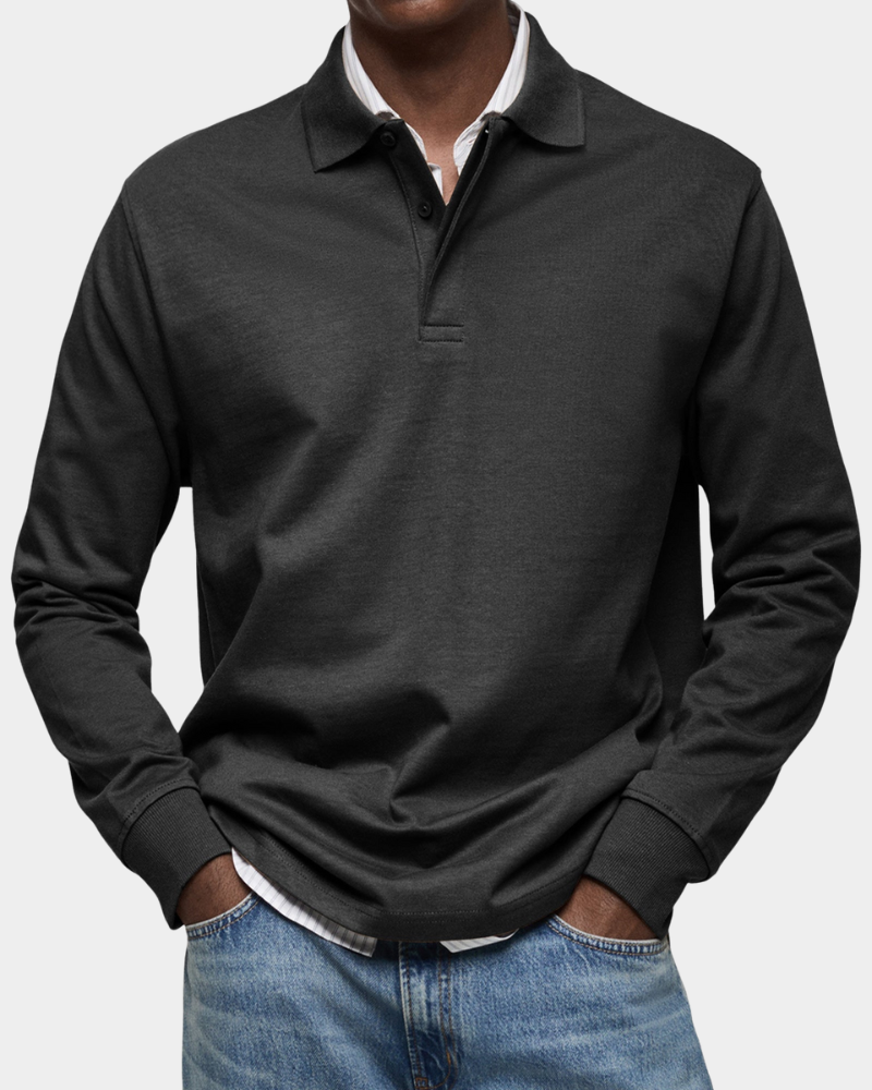 Lange Mouwen Polo Heren | Tijdloze Stijl & Comfort