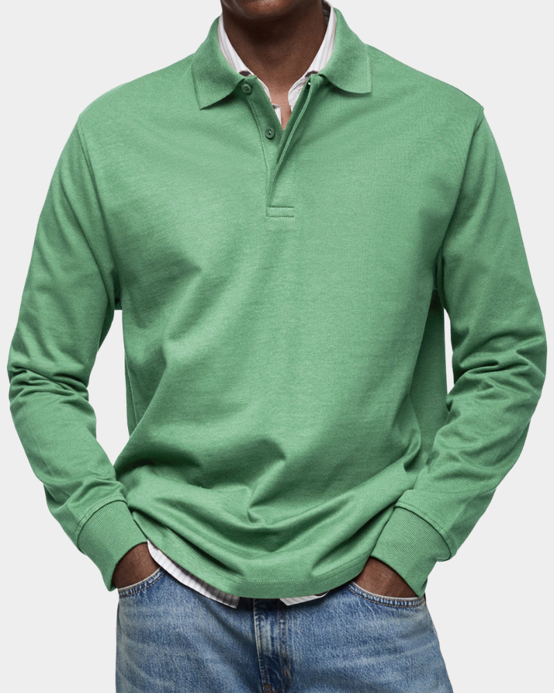 Lange Mouwen Polo Heren | Tijdloze Stijl & Comfort