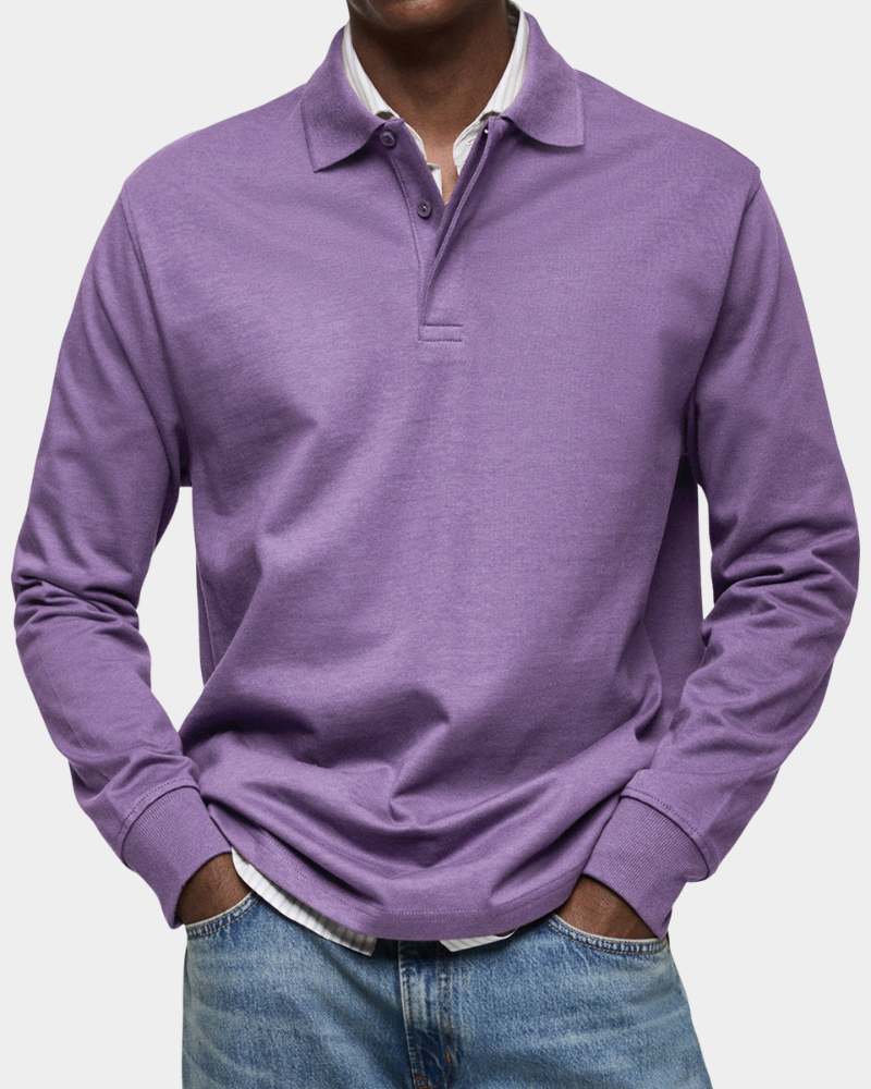 Lange Mouwen Polo Heren | Tijdloze Stijl & Comfort