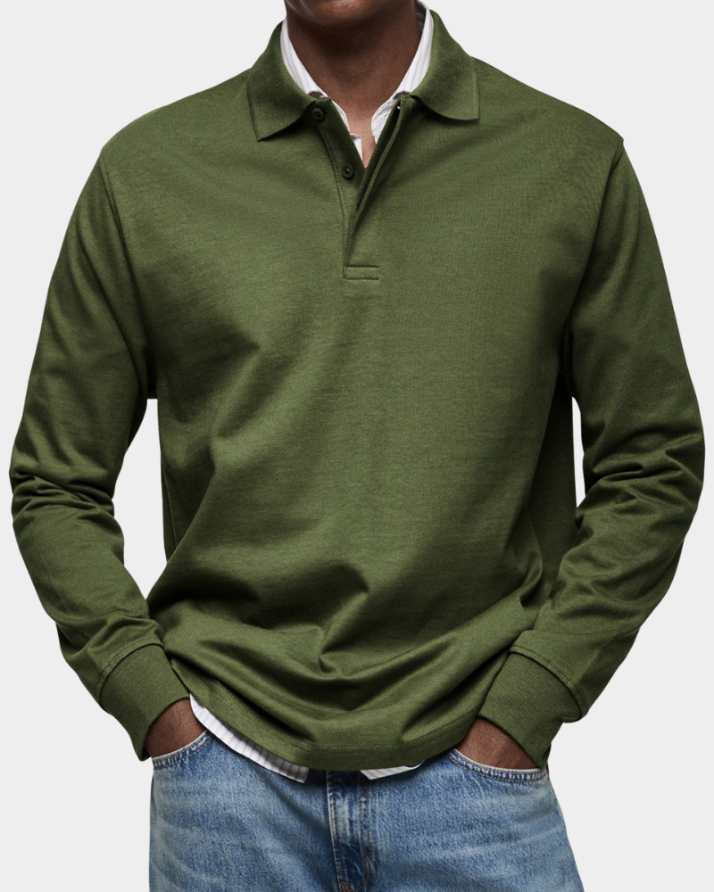 Lange Mouwen Polo Heren | Tijdloze Stijl & Comfort