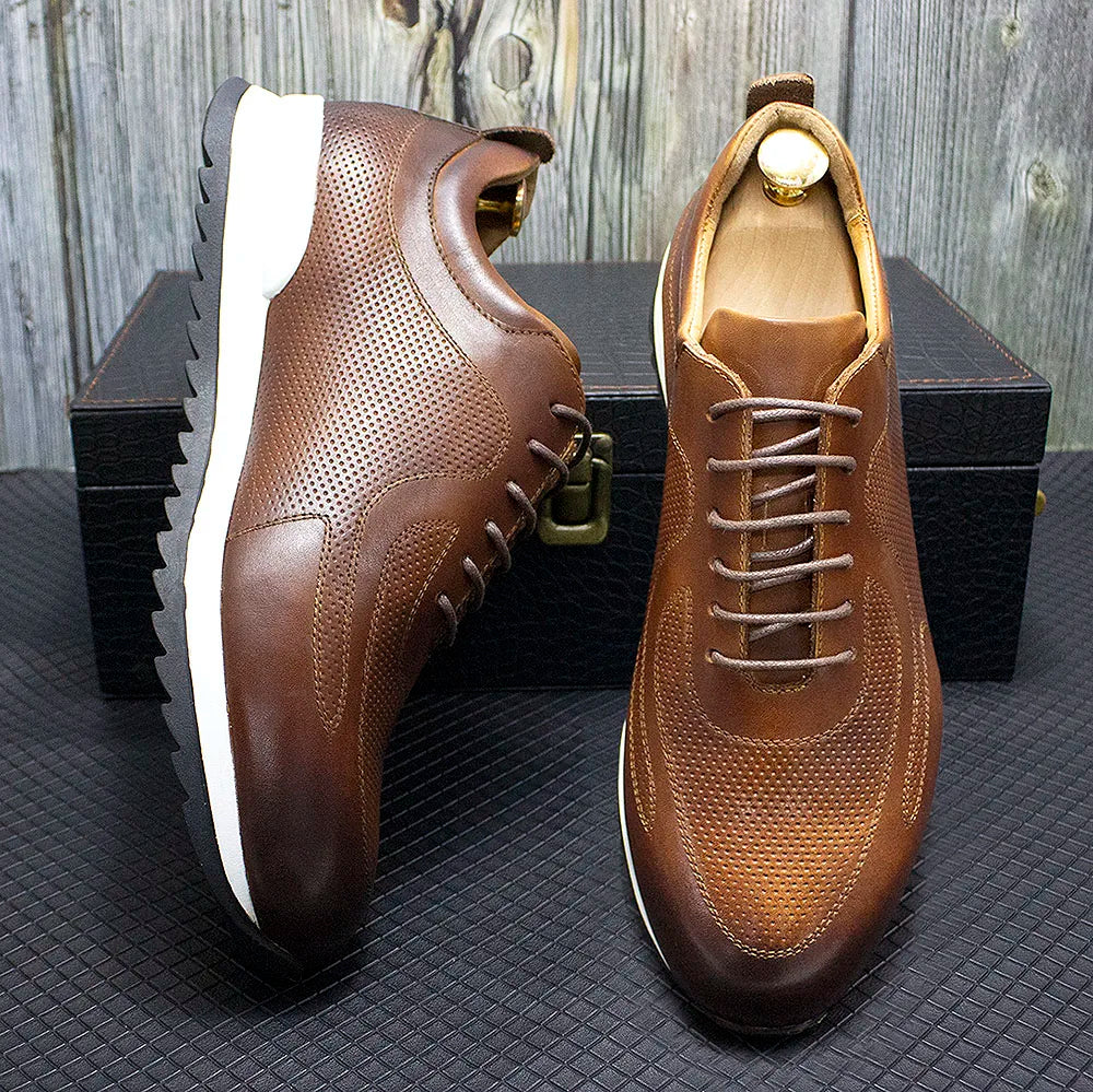 Leo | Leren sneakers