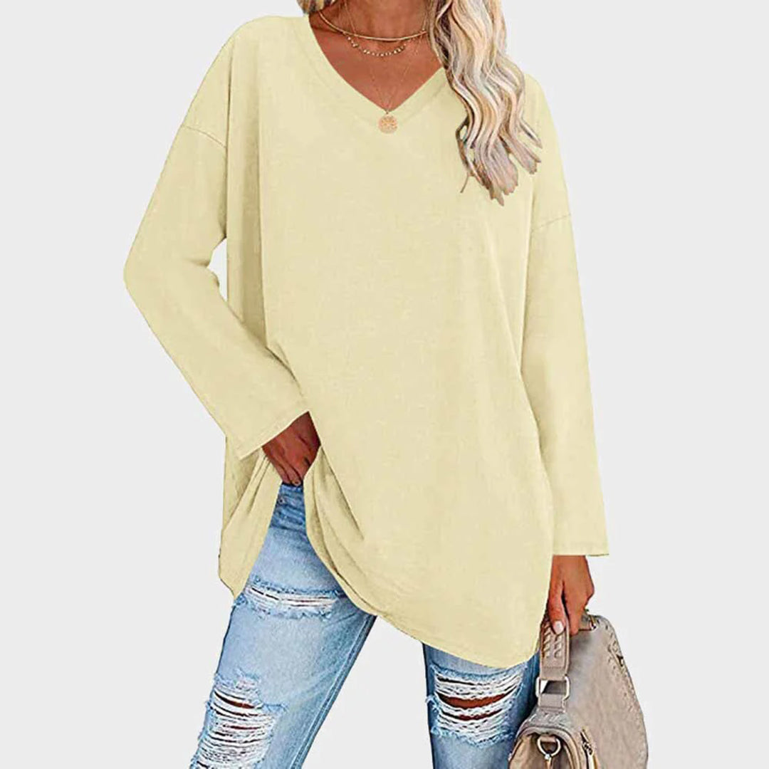 Aiah – Elegante Top met Lange Mouwen