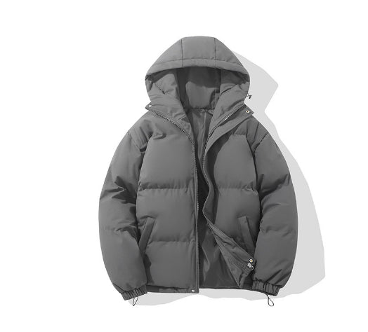 Gewatteerde Puffer Winterjas Heren Capuchon Rits