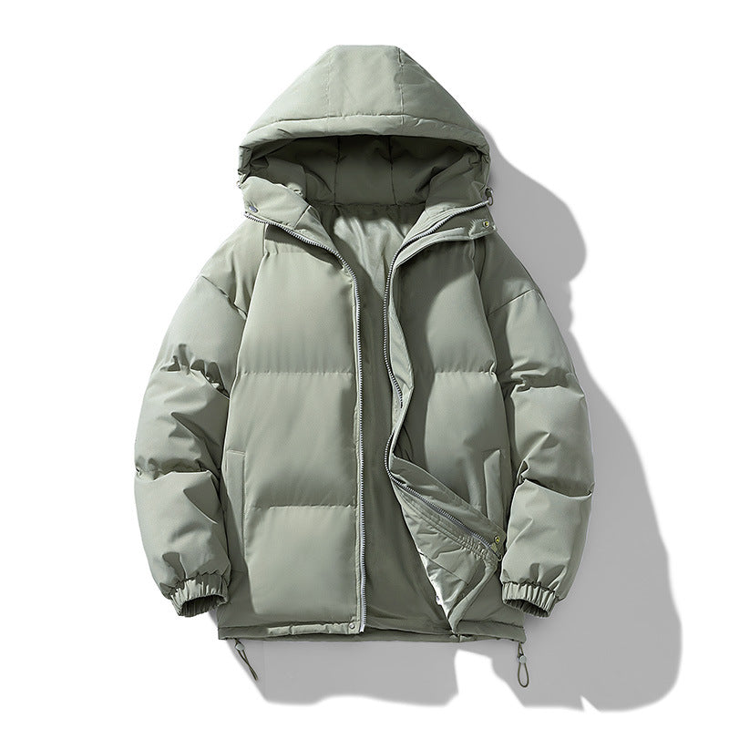 Gewatteerde Puffer Winterjas Heren Capuchon Rits