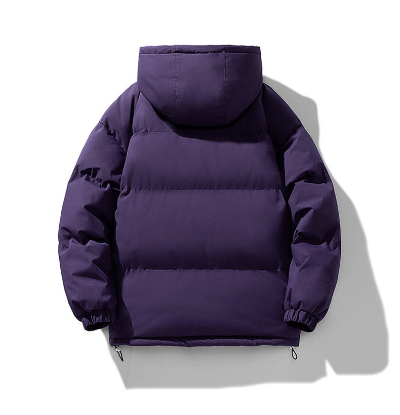 Gewatteerde Puffer Winterjas Heren Capuchon Rits