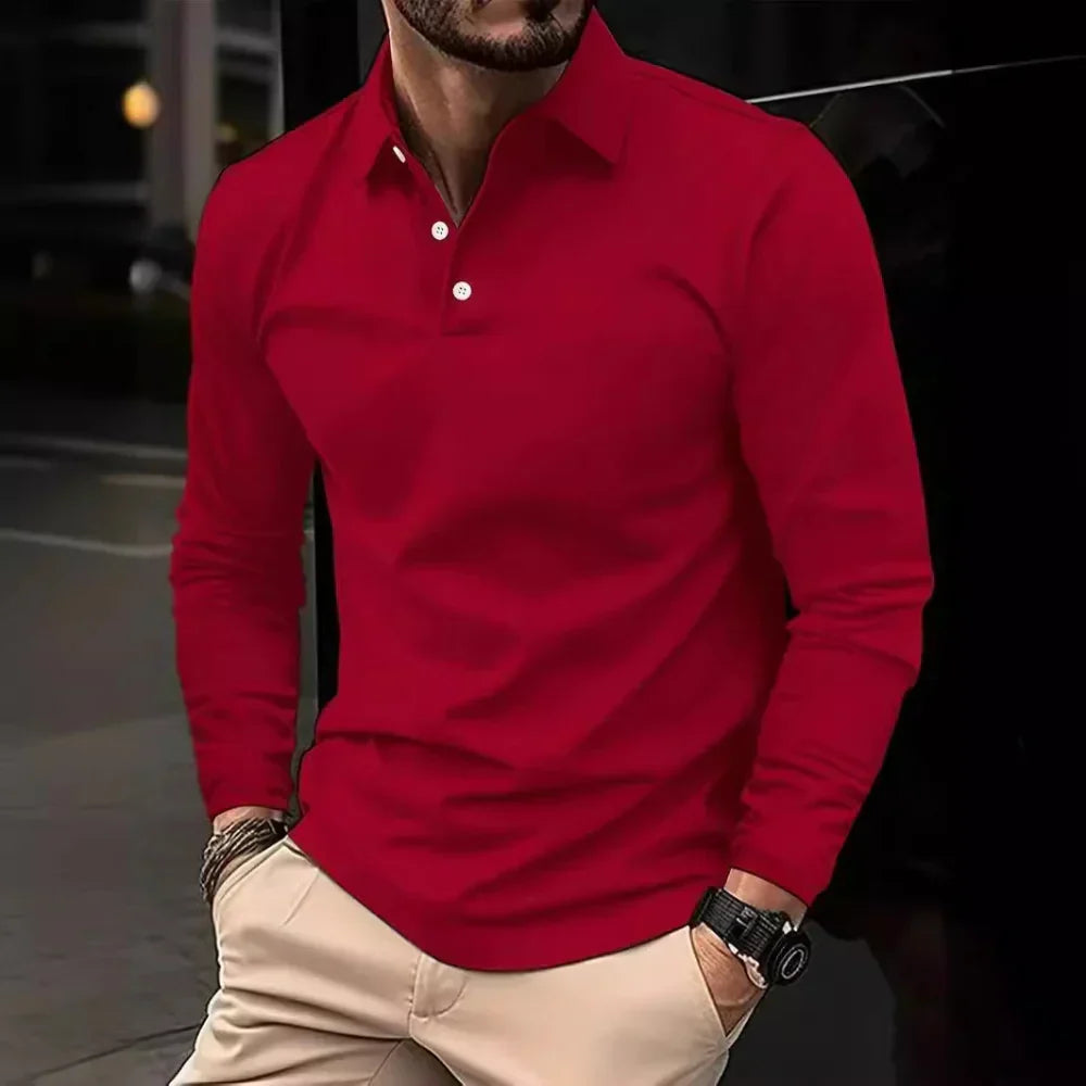 Smart Comfortabel Polo Heren