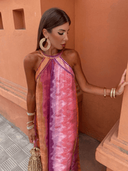Luciana | Zomerjurk met ombre-effect
