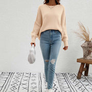Comfortabel Losse Trui Voor Dames - Nova