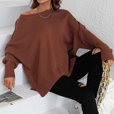 Comfortabel Losse Trui Voor Dames - Nova