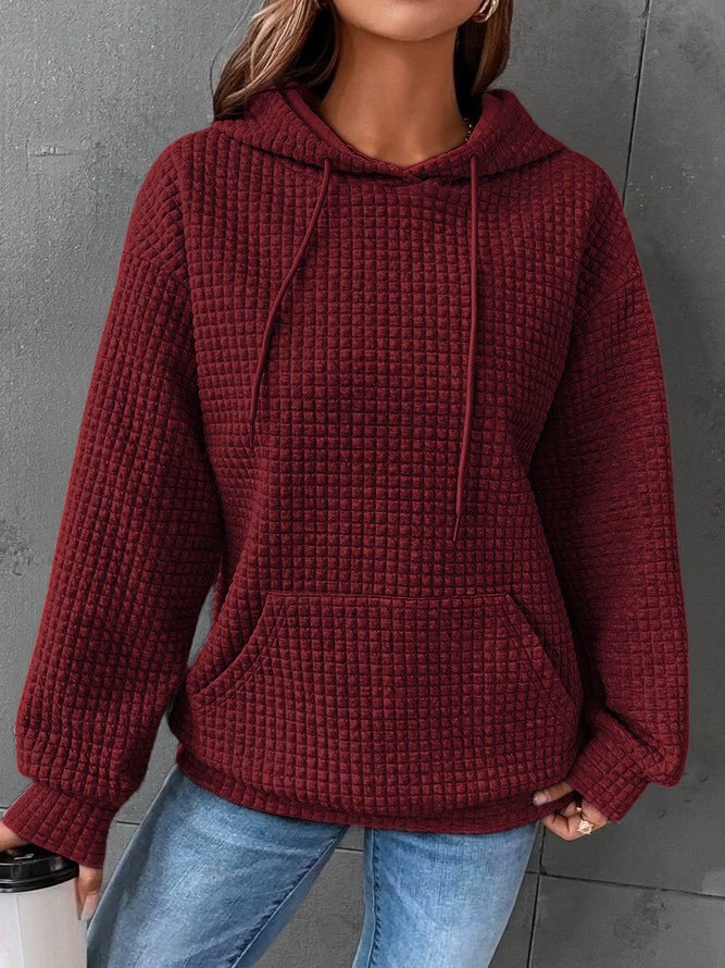 Maura | Wintertrui Met Hoodie En Buikbedekking