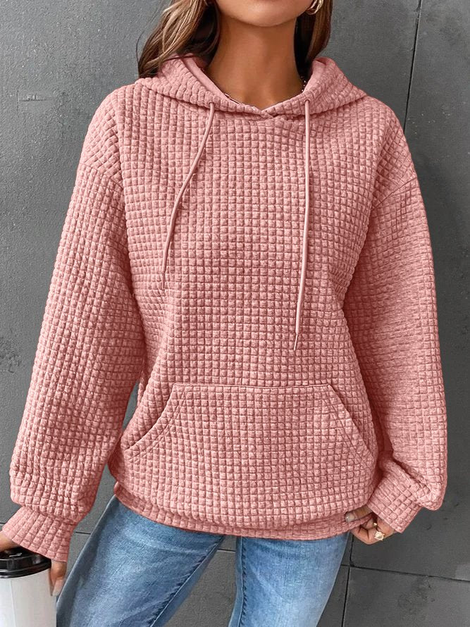Maura | Wintertrui Met Hoodie En Buikbedekking