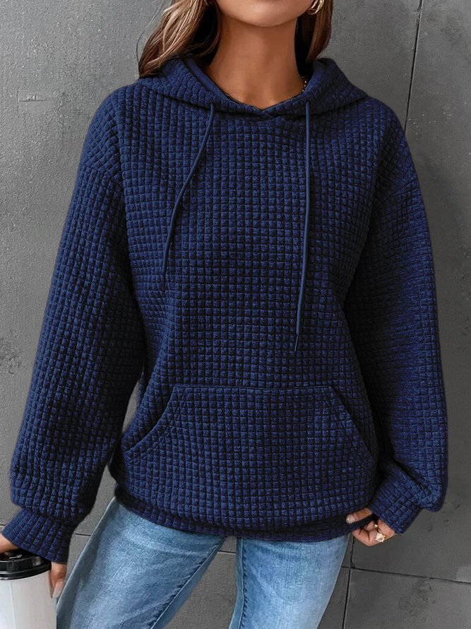 Maura | Wintertrui Met Hoodie En Buikbedekking