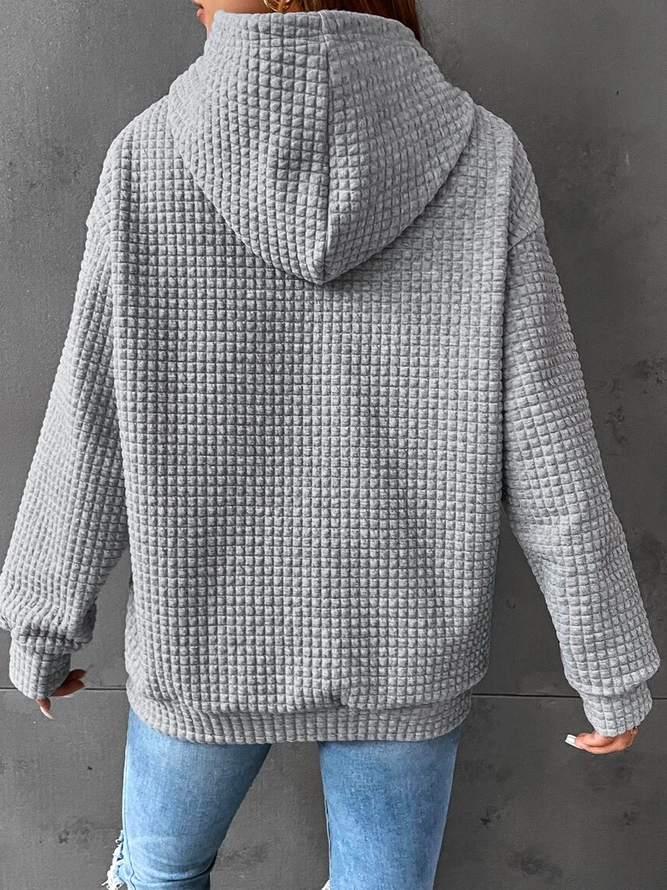 Maura | Wintertrui Met Hoodie En Buikbedekking