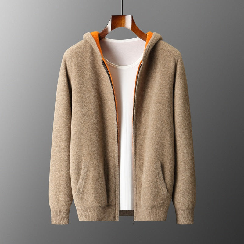 Koji Reversible Cashmere Zip Jast