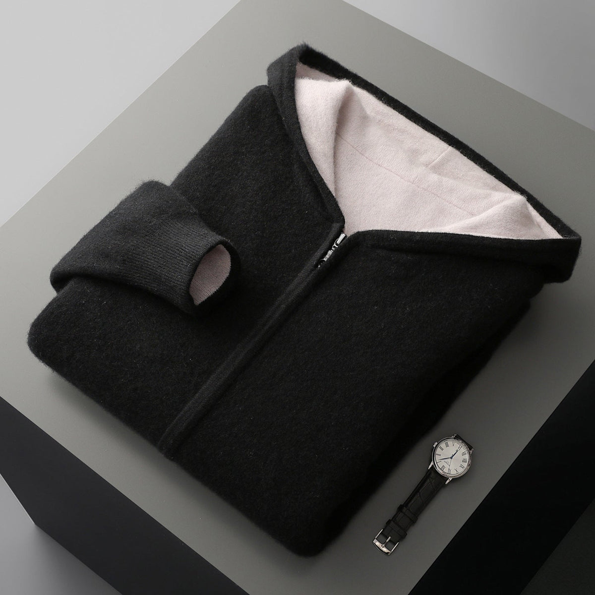 Koji Reversible Cashmere Zip Jast