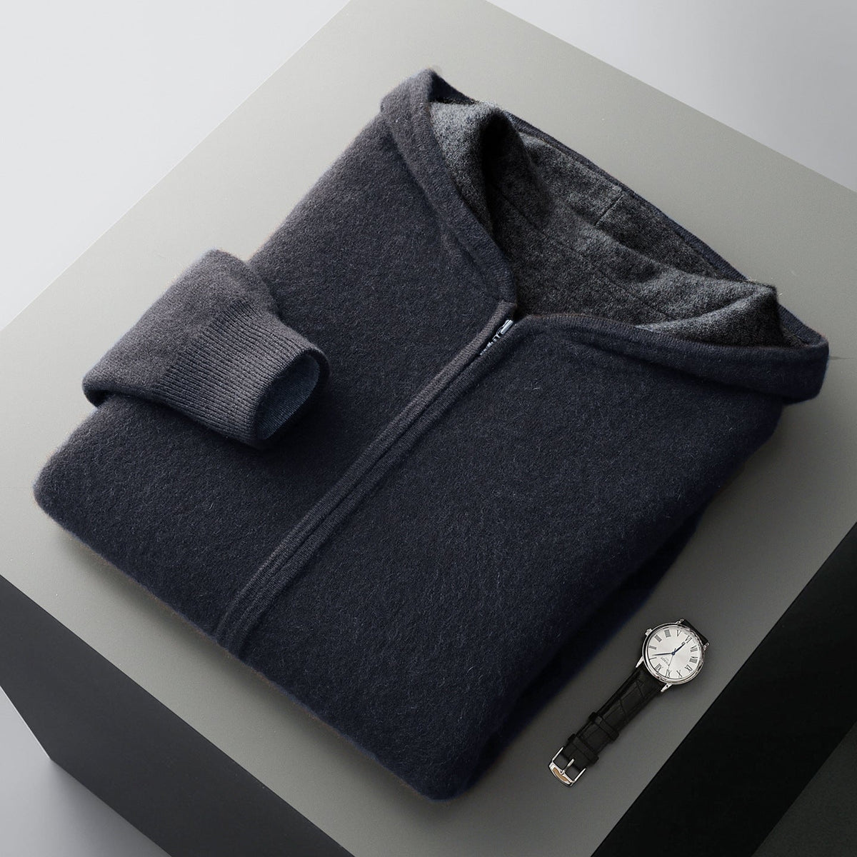 Koji Reversible Cashmere Zip Jast