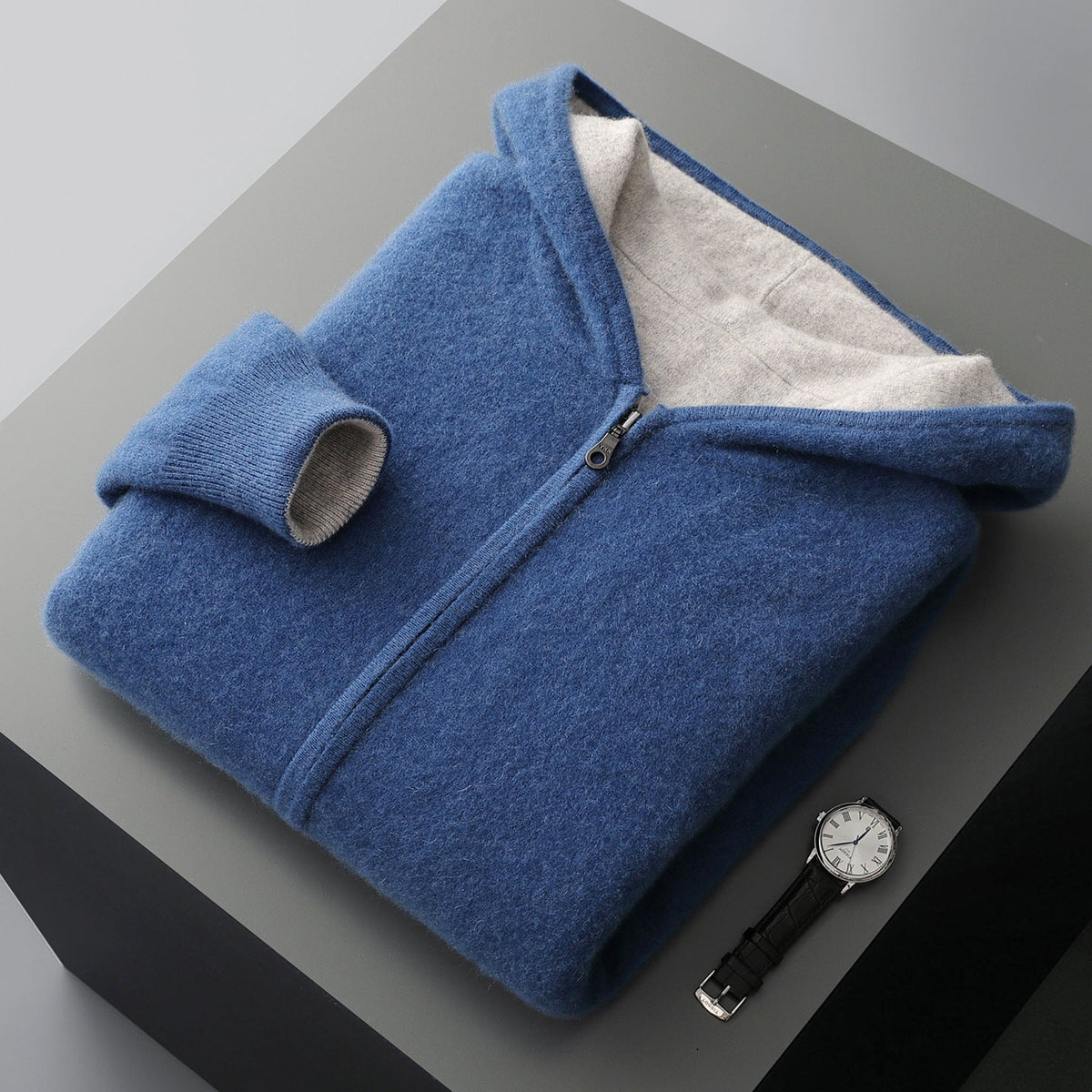 Koji Reversible Cashmere Zip Jast