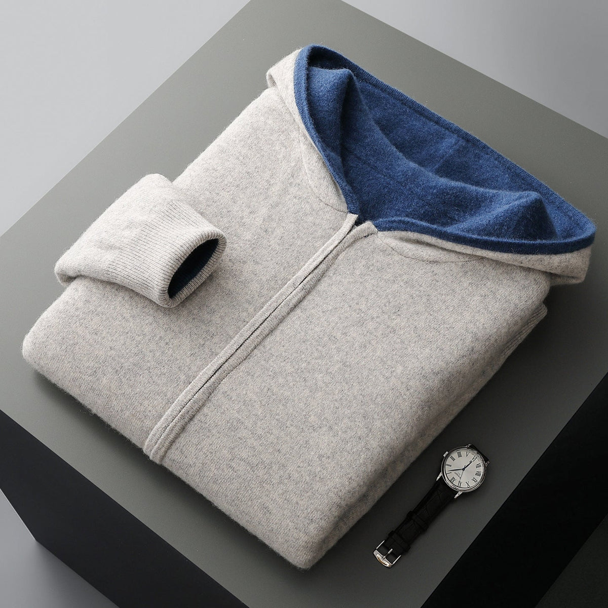 Koji Reversible Cashmere Zip Jast