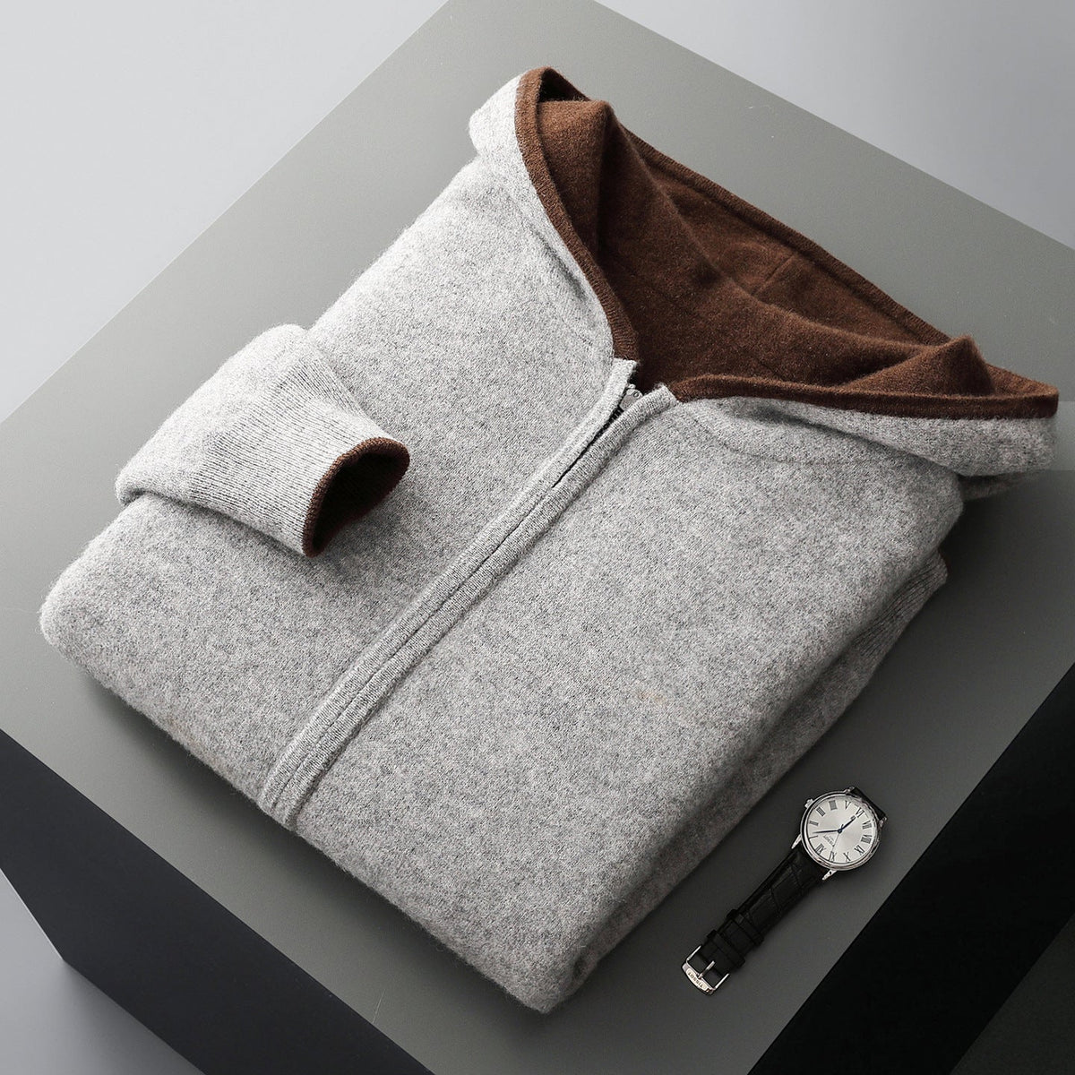 Koji Reversible Cashmere Zip Jast